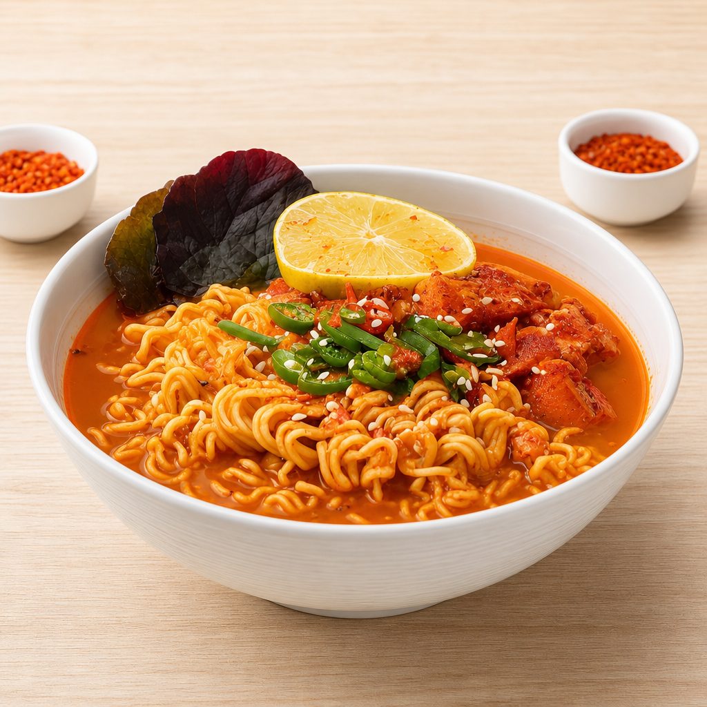 Shoyu Ramen Chicken & Shrimp.