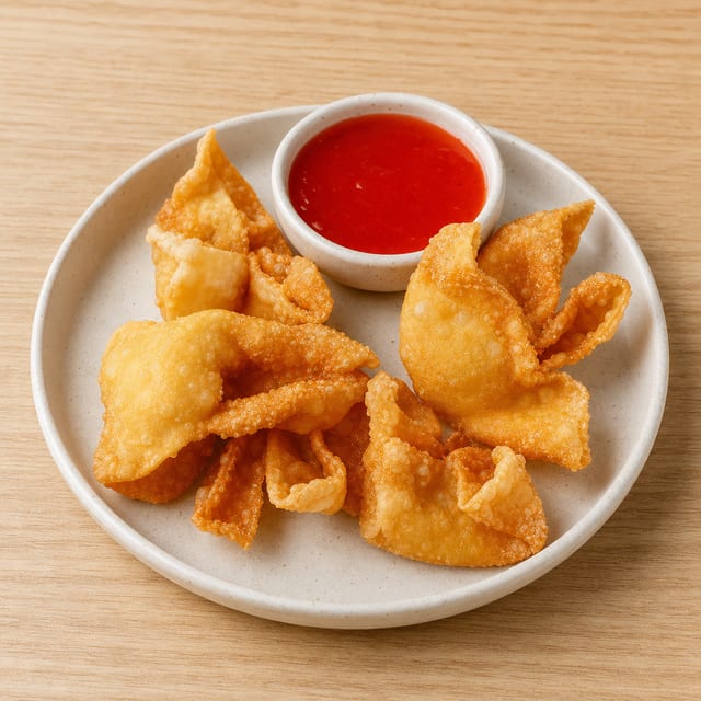 Crab Rangoons.