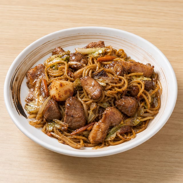 Noodle Filet Mignon & Scallop.