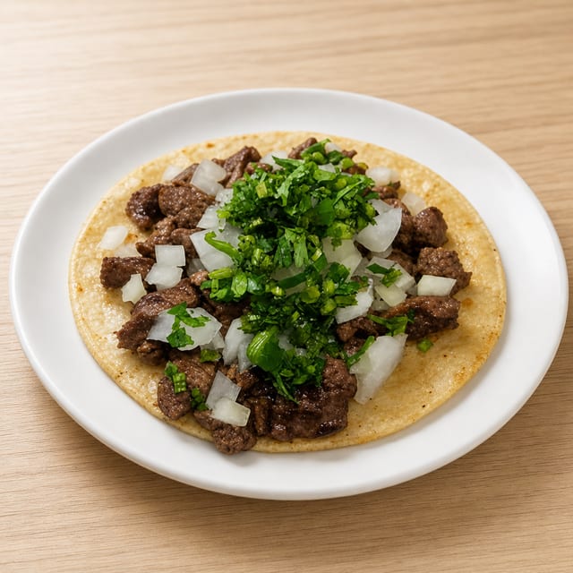 Taco Asada (Beef).