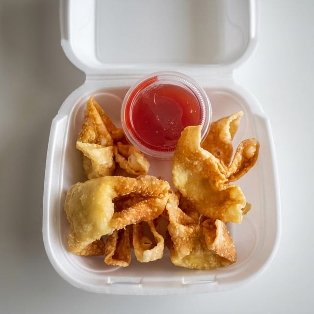 Crab Rangoons.