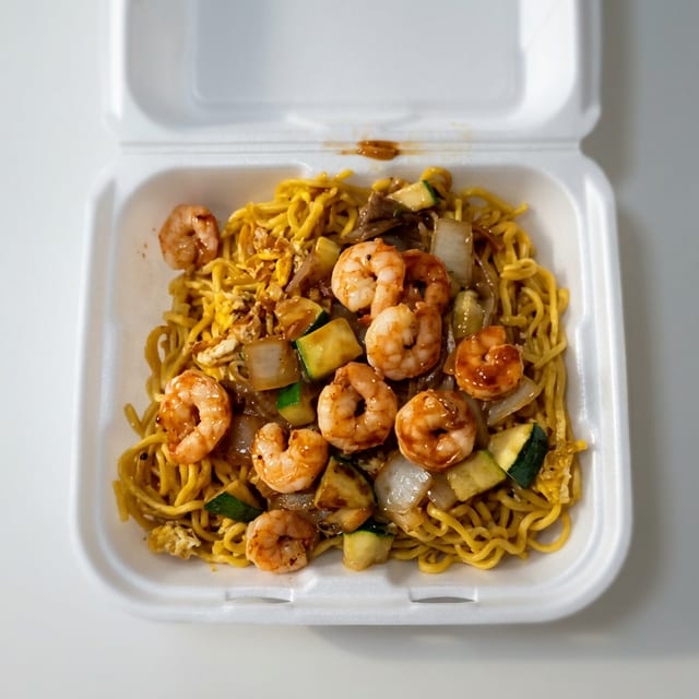 SHRIMP NOODLE.