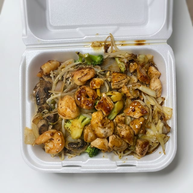 Chicken & Shrimp Noodle.