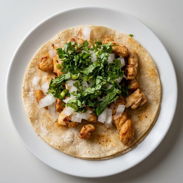 Taco Pollo (Chicken).