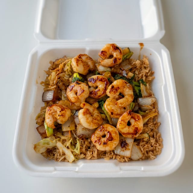 HIBACHI SHRIMP.